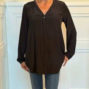 Calypso St. Barth Black Blouse